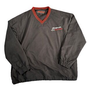 Snap On Racing Men's Pullover Sweater Size XL NASCAR Sports Windbreaker Mechanic